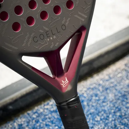Ракетка для падела HEAD Coello Pro 2026, 225036, для профессионалов, карбон, коричнево-бордовый за 33&nbsp;619.20 ₽ купить в Рязани