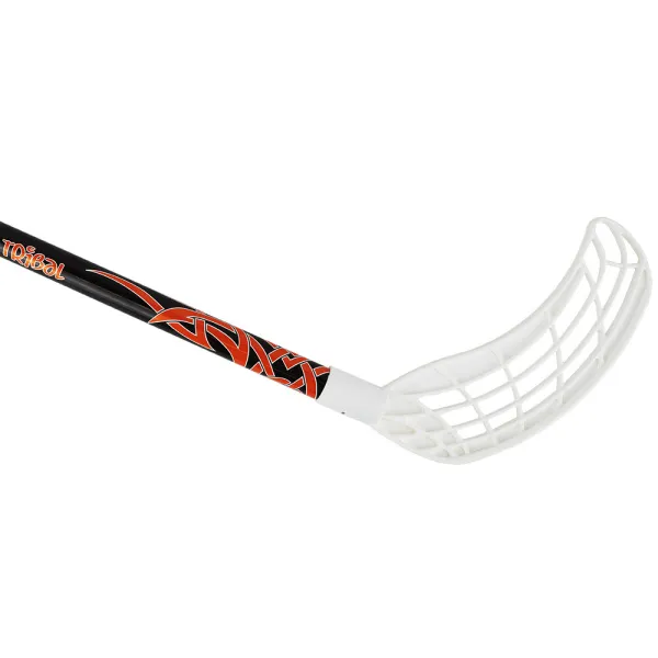 Клюшка для флорбола RealStick Tribal Jr, MR-KF-TR85-WH, 85см,прямой крюк,пластик,черн-бел-оранж за 2&nbsp;237.20 ₽ в Рязани