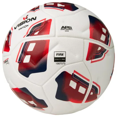 Мяч футб. VISION TRITON, FV425075, р.5,FIFA Quality Pro,MF, 16 пан, термосш.,бел-красный за 8&nbsp;007 ₽ купить в Рязани