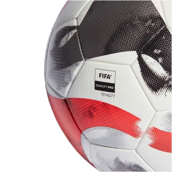 Мяч футб. ADIDAS Tiro Pro HT2428, р.5, FIFA Pro, 32 пан., ПУ, термосшивка, бело-красный за 13&nbsp;591.50 ₽ в Рязани