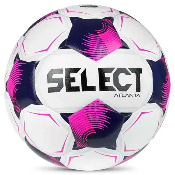 Мяч футб. SELECT Atlanta v26, 0575971011, р.5, FIFA Basic, облегч, 32п,ТПУ, гибрид.сш, бел-роз-черн. за 4&nbsp;712.40 ₽ в Рязани