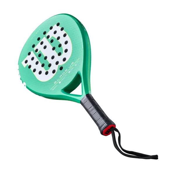 Ракетка для падела WILSON Blade Jr  V4 Padel, WR213811U0, для начин-х, стекловолокно, зеленый за 14&nbsp;934.50 ₽ в Рязани