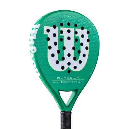 Ракетка для падела WILSON Blade Jr  V4 Padel, WR213811U0, для начин-х, стекловолокно, зеленый за 14&nbsp;934.50 ₽ купить в Рязани