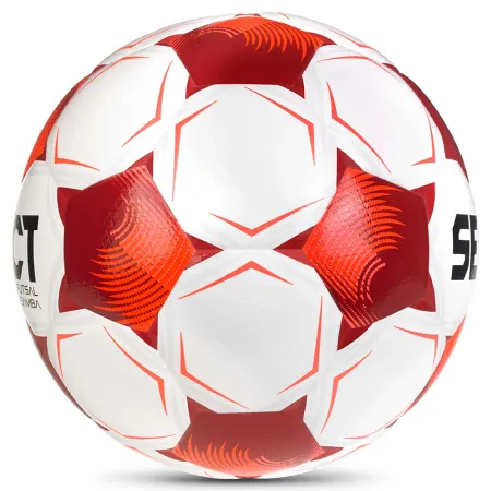 Мяч футзал. SELECT Futsal Samba v26, 1063471008, р.4,FIFA Basic, 32п, ТПУ, гибр.сш, бел-кр-черн за 5&nbsp;618.50 ₽ купить в Рязани