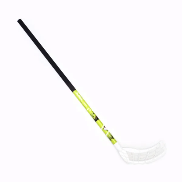 Клюшка для флорбола RealStick Player, MR-KF-Pl95, 95см, прямой крюк, композит, черно-салатовый за 3&nbsp;605.70 ₽ в Рязани