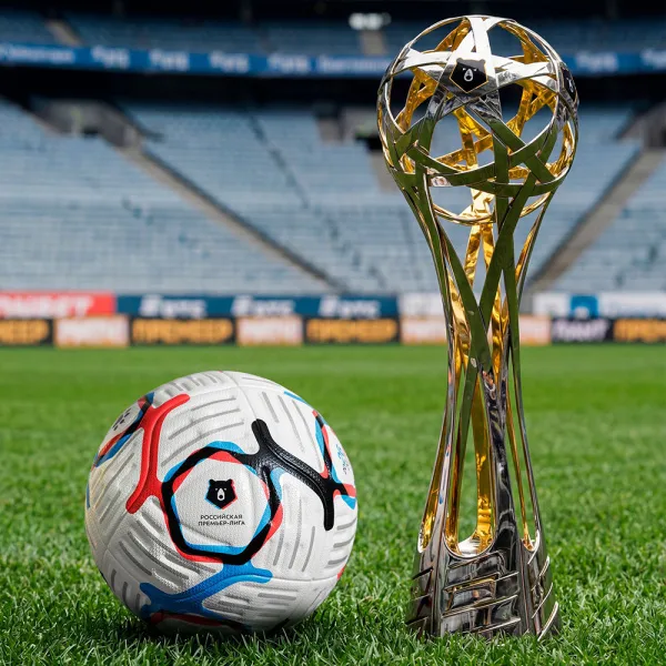 Мяч футб. KELME Russian Premier League, 7601QU5216-100, р.5, FIFA Pro, 10п, ПУ, термосш, бел-син-кр за 10&nbsp;672.60 ₽ в Рязани