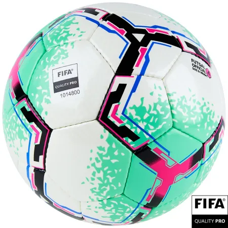 Мяч футзал. VISION SALA+, FIFA Quality Pro, FS324084 р.4, 32 п. PU, 4 подкл.сл, руч.сшив.,бело-зелен за 4&nbsp;943.60 ₽ купить в Рязани