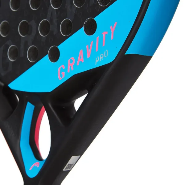 Ракетка для падела HEAD Gravity Pro 2022, 228162,для продв.игр., карбон, стекловолокно,черн-сине-роз за 16&nbsp;138.10 ₽ в Рязани