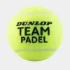 Мяч для падела Dunlop Team Padel, 601553, уп.3 шт, сукно, нат.резина,желтый за 1&nbsp;110.10 ₽ купить в Рязани
