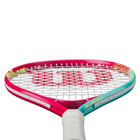 Ракетка б/т дет. Wilson Intrigue Jr 21, WR180510U, для дет.5-6лет, алюминий,со струн.,розово-бирюзов за 5&nbsp;271.70 ₽ купить в Рязани