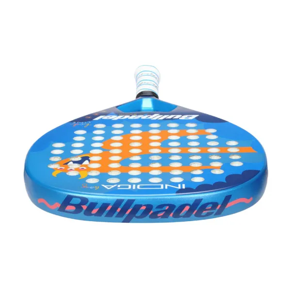 Ракетка для падела BULLPADEL Indiga Jr Boy 26, 494422, для начинающих, стекловолокно,сине-оранжевый за 10&nbsp;480.50 ₽ в Рязани
