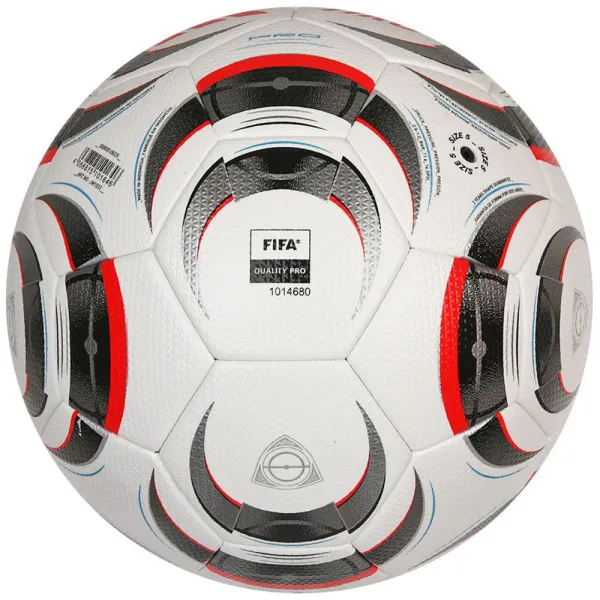 Мяч футб. ADIDAS Tiro Pro JW1533, р.5, FIFA Pro, 32 пан., ПУ, термосшивка, бело-серо-красный за 14&nbsp;133.80 ₽ в Рязани