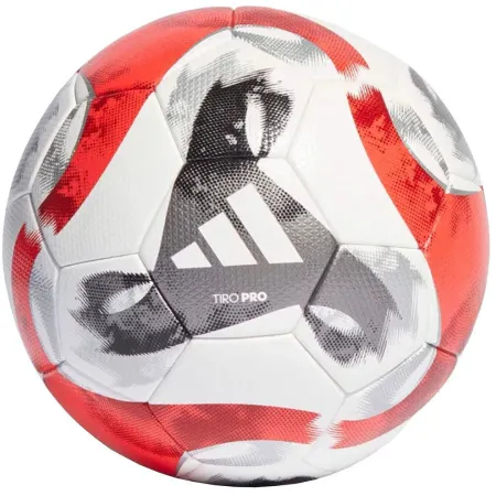 Мяч футб. ADIDAS Tiro Pro HT2428, р.5, FIFA Pro, 32 пан., ПУ, термосшивка, бело-красный за 13&nbsp;591.50 ₽ купить в Рязани