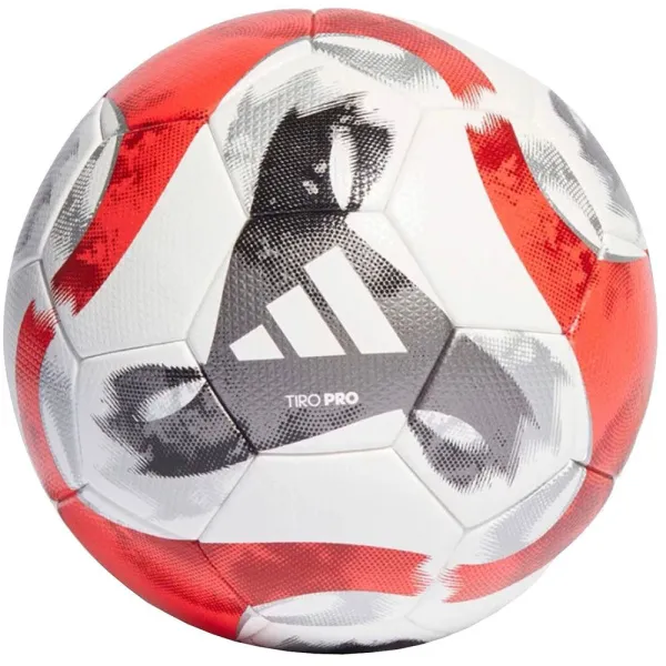 Мяч футб. ADIDAS Tiro Pro HT2428, р.5, FIFA Pro, 32 пан., ПУ, термосшивка, бело-красный за 13&nbsp;591.50 ₽ в Рязани