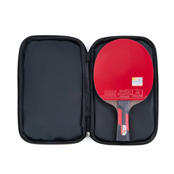Ракетка для н/т DOUBLE FISH CK-208, для любителй, ITTF,наклад. 2,2 мм, конич. ручка + сумка-чехол за 2&nbsp;004.30 ₽ в Рязани