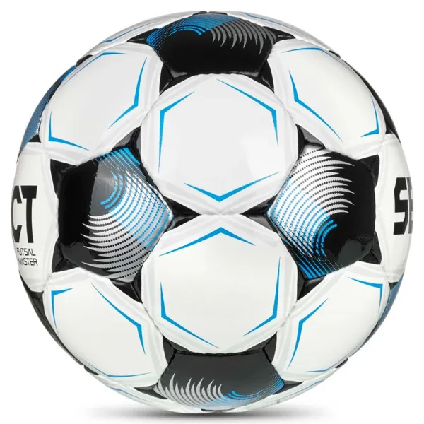 Мяч футзал. SELECT Futsal Master V26, 1043471003, р.4, Basic,32п, гл.ПУ, руч.сш,бело-сине-черный за 7&nbsp;031.20 ₽ в Рязани