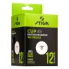 Мяч для наст. тенниса Stiga Cup ABS, 1110-2510-12, диам.40+мм, пластик, упак. 12 шт, белый за 1&nbsp;774.80 ₽ купить в Рязани