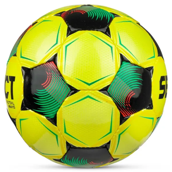 Мяч футзал. SELECT Futsal Mimas V26, 1053471007, р.4,FIFA Basic, 32п, ПУ, руч.сш, желто-зелено-черн. за 6&nbsp;113.20 ₽ в Рязани