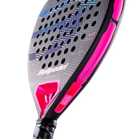 Ракетка для падела BULLPADEL Wonder 27, 497250, для продв.игроков, стекловолокно, карбон, черно-роз за 42&nbsp;969.20 ₽ купить в Рязани