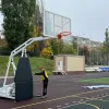 Баскетбольная стойка мобильная складная на пружинах вынос 2,25 м c противовесом ZAVODSPORTA за 530&nbsp;660 ₽ купить в Рязани