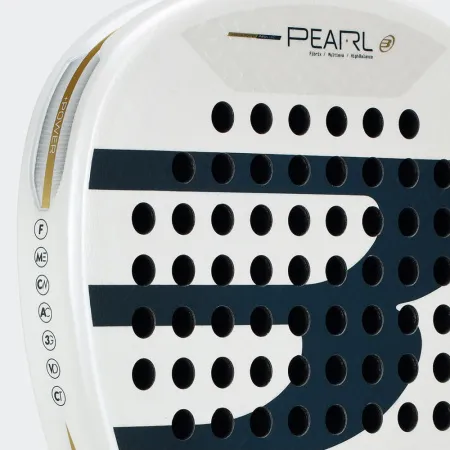 Ракетка для падела BULLPADEL Pearl 26, 493804, для профессионалов, карбон, бело-серый за 35&nbsp;929.50 ₽ купить в Рязани
