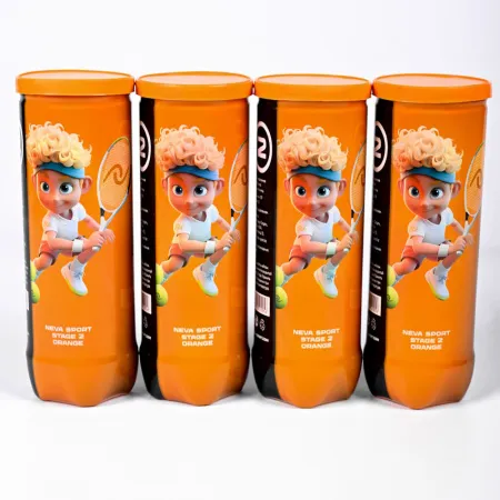 Мяч теннисный детский NS Orange, 5021005, уп.3 шт, резина, шерть, нейлон, желто-оранжевый за 613.70 ₽ купить в Рязани