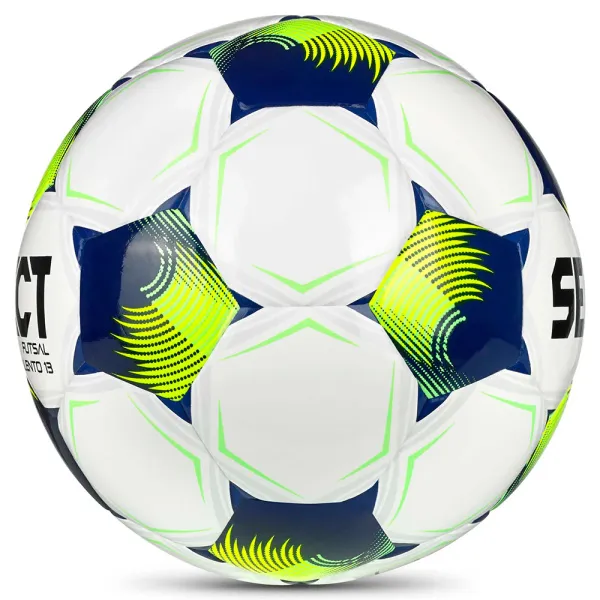 Мяч футзал. SELECT Futsal Talento 13 V26, 1062471015, р.3, 32п, ТПУ, гибр.сш, бело-сине-желтый за 4&nbsp;355.40 ₽ в Рязани