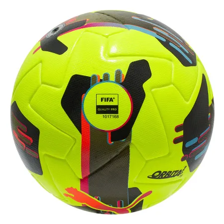 Мяч футб. PUMA Orbita 2 TB, 08432303, р.5, FIFA Quality Pro, 12 пан., ТПУ, термосшивка, желто-черный за 7&nbsp;260.70 ₽ купить в Рязани