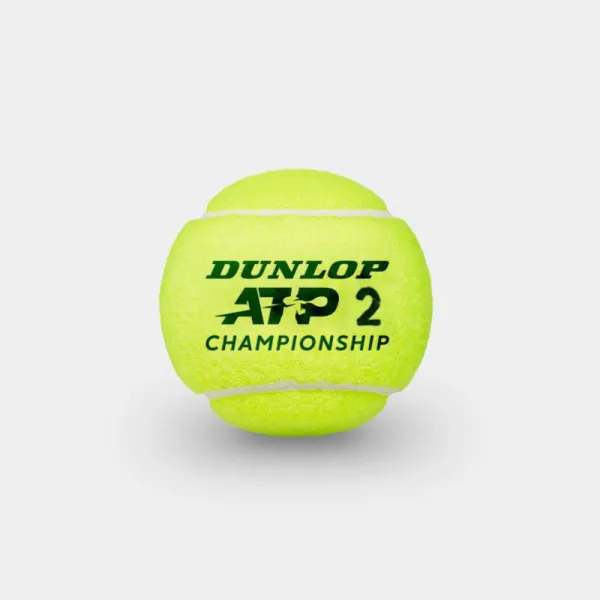 Мяч теннисный Dunlop ATP Championship 3B, 601626, уп.3ш, одобр. ITF, нат.резина,фетр. за 943.50 ₽ в Рязани