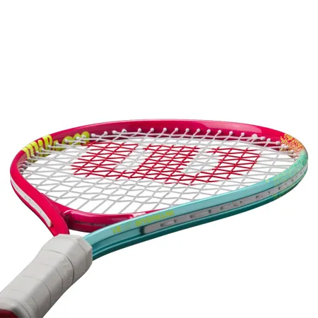 Ракетка б/т дет. Wilson Intrigue Jr 21, WR180510U, для дет.5-6лет, алюминий,со струн.,розово-бирюзов за 5&nbsp;271.70 ₽ купить в Рязани