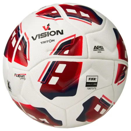 Мяч футб. VISION TRITON, FV425075, р.5,FIFA Quality Pro,MF, 16 пан, термосш.,бел-красный за 8&nbsp;007 ₽ купить в Рязани