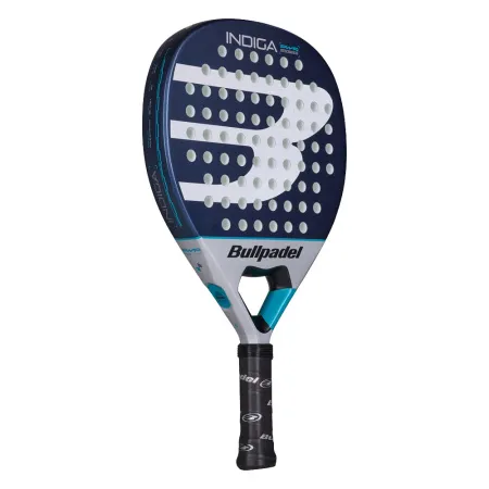 Ракетка для падела BULLPADEL Indiga Power 26, 494416, для начинающих, стекловолокно, темносине-серый за 14&nbsp;672.70 ₽ купить в Рязани