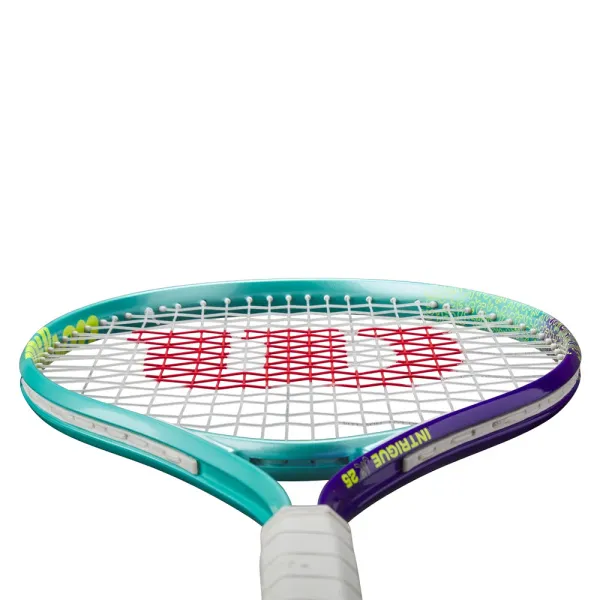 Ракетка б/т дет. Wilson Intrigue Jr 25, WR180310U, для детей 9-10лет, алюминий,со струн., бирюз-фиол за 5&nbsp;271.70 ₽ в Рязани