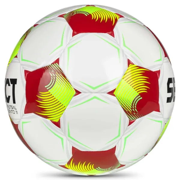 Мяч футзал. SELECT Futsal Talento 11 V26, 1061471014, р.3(Jr),  32п, ТПУ, маш.сш, бело-желто-красный за 4&nbsp;355.40 ₽ в Рязани