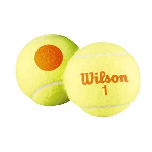Мяч теннисный детский WILSON Starter Orange, WRT137300, ITF, фетр, нат.рез, уп.3шт, оранж за 1&nbsp;077.80 ₽ в Рязани
