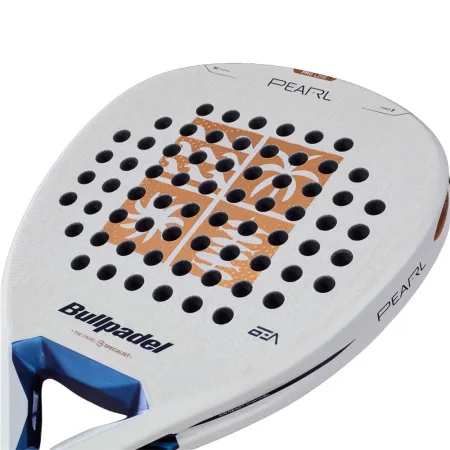 Ракетка для падела BULLPADEL Pearl 27, 497249, для проф-в, стекловолокно,карбон, бело-золотистый за 44&nbsp;319 ₽ купить в Рязани