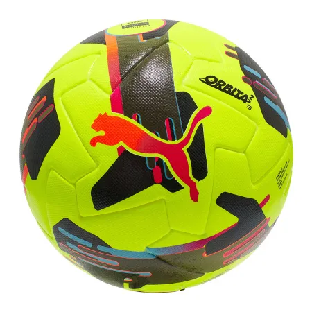 Мяч футб. PUMA Orbita 2 TB, 08432303, р.5, FIFA Quality Pro, 12 пан., ТПУ, термосшивка, желто-черный за 7&nbsp;260.70 ₽ купить в Рязани
