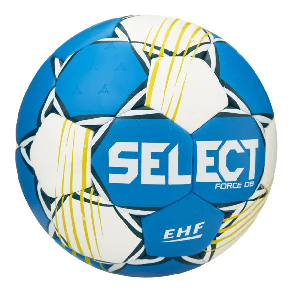 Мяч ганд. SELECT HB FORCE DB V25, 1622858205, Senior (р.3), EHF Appr,ПУ, гибр.сш., сине-белый за 8&nbsp;438.80 ₽ в Рязани
