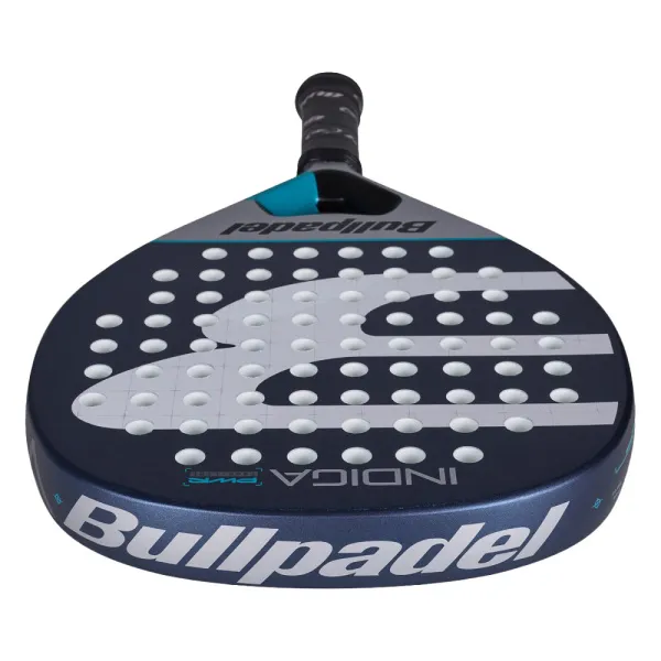 Ракетка для падела BULLPADEL Indiga Power 26, 494416, для начинающих, стекловолокно, темносине-серый за 14&nbsp;672.70 ₽ в Рязани