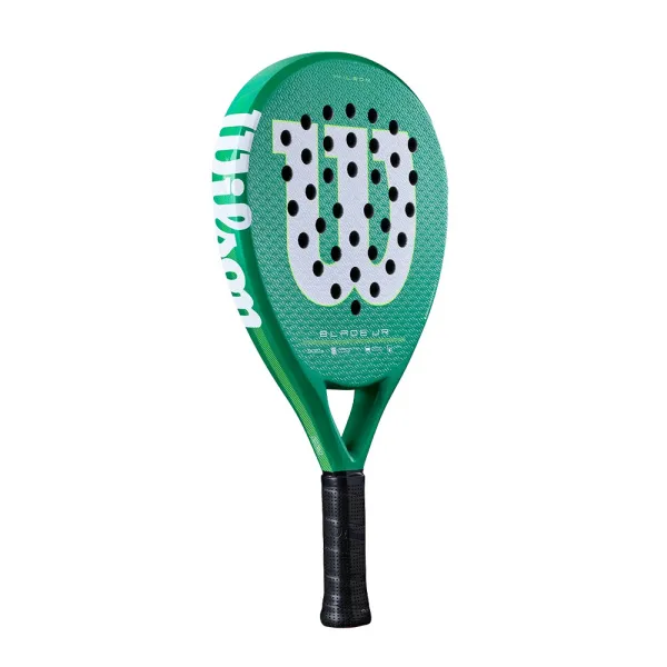 Ракетка для падела WILSON Blade Jr  V4 Padel, WR213811U0, для начин-х, стекловолокно, зеленый за 14&nbsp;934.50 ₽ в Рязани