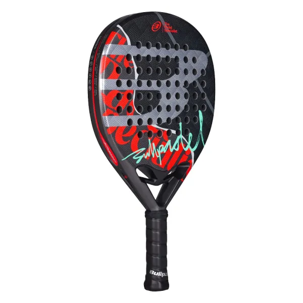 Ракетка для падела BULLPADEL Ionic Control 26, 494412, для продв. игроков, карбон, черно-красный за 33&nbsp;734.80 ₽ в Рязани