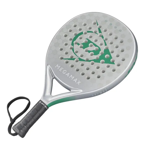 Ракетка для падела Dunlop Megamax Silver, 10370741, для начинающих, графит, серебристый за 11&nbsp;740.20 ₽ в Рязани