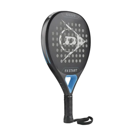 Ракетка для падела Dunlop FX Start, 10370737, для начинающих, гибрид, графит, черно-синий за 13&nbsp;175 ₽ купить в Рязани