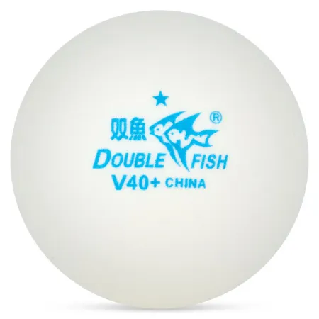 Мяч для наст. тенниса DOUBLE FISH 1* Ball, арт. V40+1, диам. V40+мм,плаcтик,упак.100 шт,белый за 4&nbsp;243.20 ₽ купить в Рязани