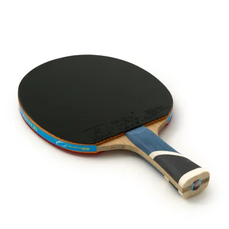 Ракетка для н/т DOUBLE FISH 5A+C, для продвин, ITTF Appr, накл. 2,1 мм, конич. ручка+ 2 мяча V40+мм за 2&nbsp;779.50 ₽ купить в Рязани