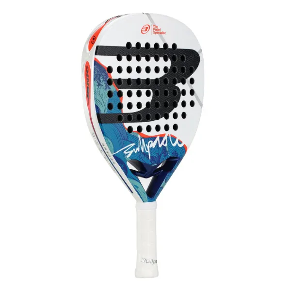 Ракетка для падела BULLPADEL Ionic Power 26, 494411, для продв. игроков, стекловолокно, сине-белый за 28&nbsp;944.20 ₽ в Рязани