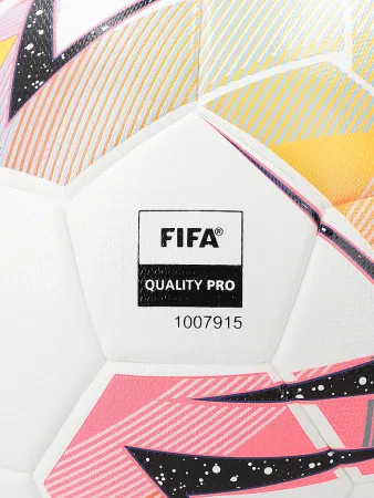 Мяч футзал PUMA Futsal 1, 08376301, р.4, FIFA Quality Pro, 32пан, ПУ, терм.сш, бело-розовый за 6&nbsp;502.50 ₽ купить в Рязани