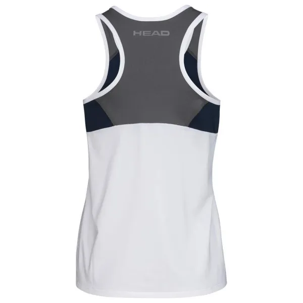 СЦ*Майка жен. HEAD Club 22 Tank Top W 814461-WHDB-L, р.L, 92% полиэстер, 8% эластан, белый за 3&nbsp;500.30 ₽ в Рязани