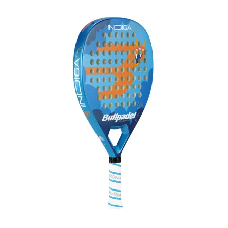 Ракетка для падела BULLPADEL Indiga Jr Boy 26, 494422, для начинающих, стекловолокно,сине-оранжевый за 10&nbsp;480.50 ₽ купить в Рязани
