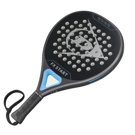 Ракетка для падела Dunlop FX Start, 10370737, для начинающих, гибрид, графит, черно-синий за 13&nbsp;175 ₽ купить в Рязани